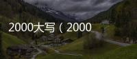 2000大寫（20000大寫）