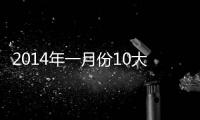 2014年一月份10大熱點文章