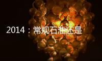 2014：常規石油還是主角