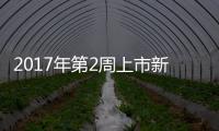 2017年第2周上市新車匯總