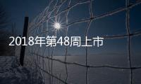 2018年第48周上市新車匯總