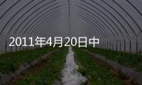 2011年4月20日中國玻璃綜合指數(shù),市場研究
