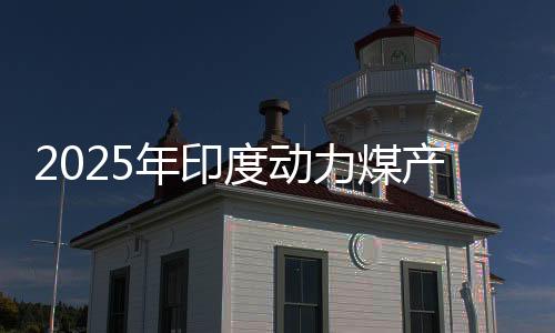 2025年印度動力煤產量預計將遠超需求