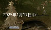 2025年1月17日中藥品種保護受理公示