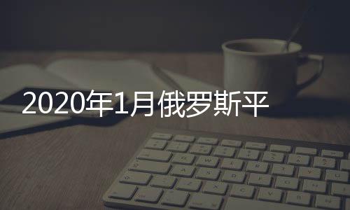 2020年1月俄羅斯平板玻璃市場綜述,國際動態(tài)