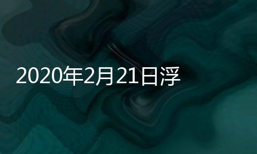 2020年2月21日浮法玻璃產(chǎn)能利用率,產(chǎn)業(yè)數(shù)據(jù)