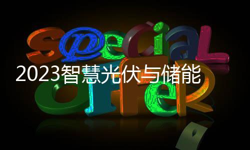 2023智慧光伏與儲能展覽 8月28