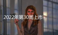 2022年第30周上市新車匯總