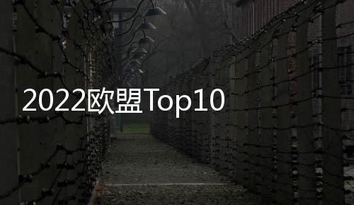 2022歐盟Top10太陽能發電國家排名