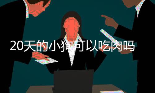 20天的小狗可以吃肉嗎