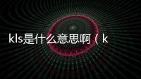 kls是什么意思啊（klss是什么意思）