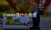 invoke是什么意思（invoke和evoke的區(qū)別）