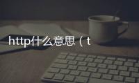 http什么意思（t p什么意思）