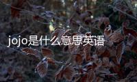 jojo是什么意思英語（jojo是什么意思）