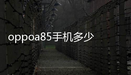 oppoa85手機(jī)多少錢（oppoa85多少錢）