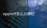 oppor9怎么分屏釘釘（oppor9怎么分屏）