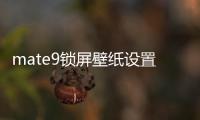 mate9鎖屏壁紙設置（如何為華為mate9手機設置壁紙）