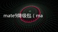 mate9降級包（mate9多文件升級包如何強刷）