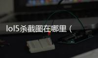 lol5殺截圖在哪里（lol5s）