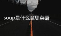 soup是什么意思英語（soup是什么意思）