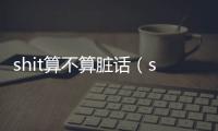 shit算不算臟話（shit什么意思臟話）