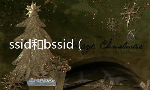 ssid和bssid（bssid）