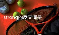 strong的反義詞是什么單詞（strong的反義詞是什么）