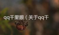 qq千里眼（關于qq千里眼的基本情況說明介紹）