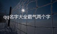 qq名字大全霸氣兩個字（qq名字大全霸氣）