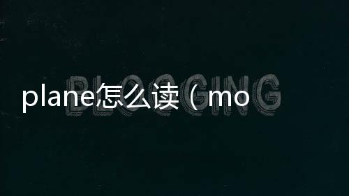 plane怎么讀（model怎么讀）