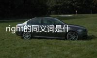 right的同義詞是什么（right的同音詞是什么）