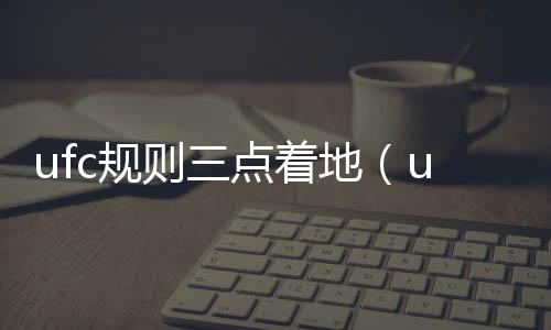 ufc規則三點著地（ufc規則）