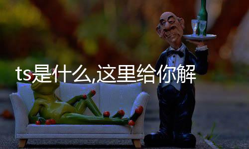 ts是什么,這里給你解答