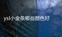 ysl小金條哪些顏色好看（ysl小金條有哪些顏色）